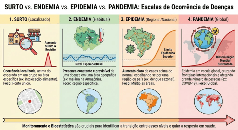 Epidemia e Pandemia: Entenda de Vez as Diferenças e Conceitos Chave